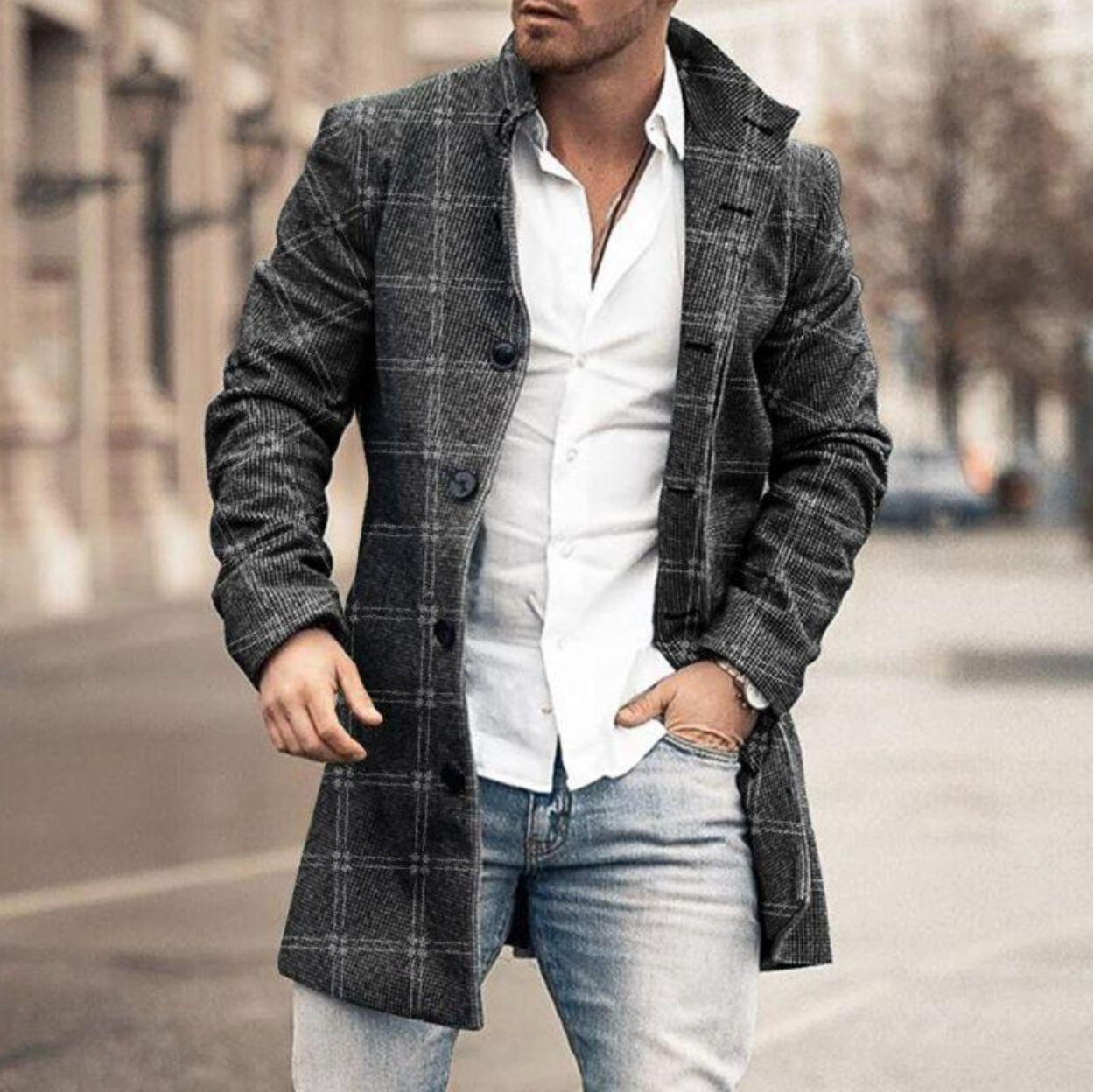 PANNA - elegant and warm wool coat