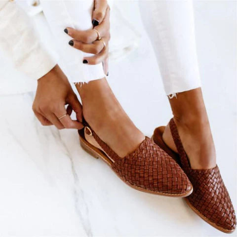 Noelia - leather casual sandals
