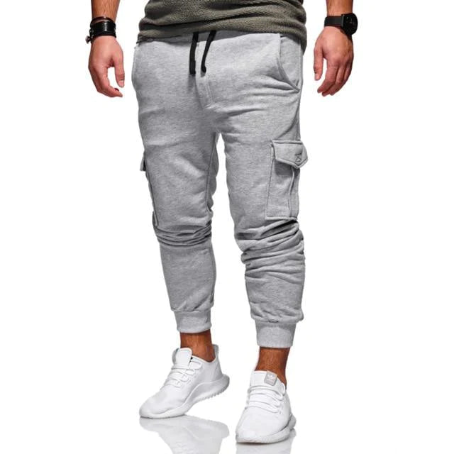 JONES - loos fit sweatpants with patch pockets