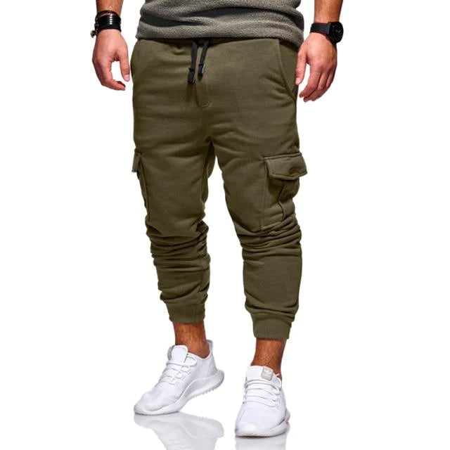 JONES - loos fit sweatpants with patch pockets